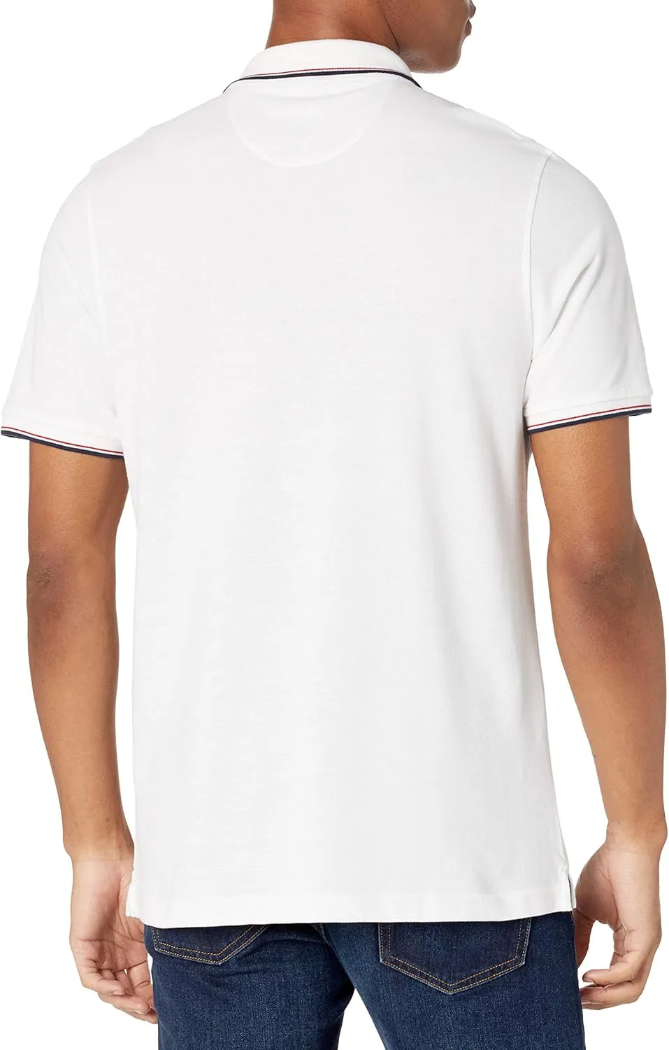 Amazon Essentials Men's Polo Shirts Short Sleeve, Slim-Fit Cotton Pique