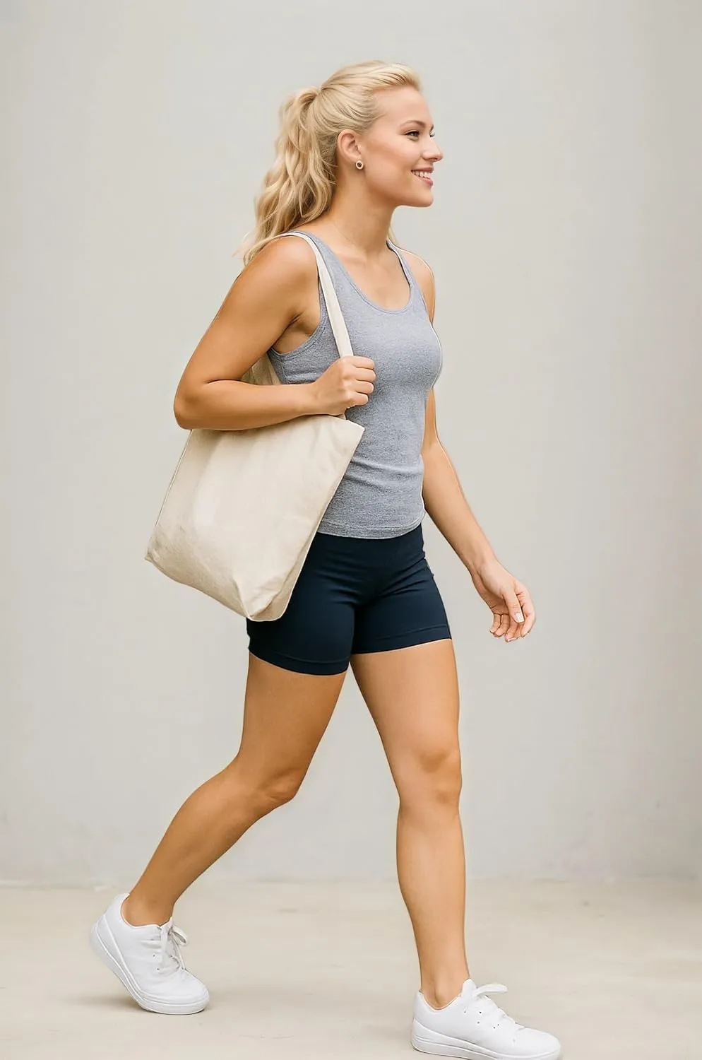 iLoveSIA Womens Lounge Shorts3 High Waist No Rolling, Soft Breathable Comfortable Cotton for Yoga, Lounge & Everyday Wear