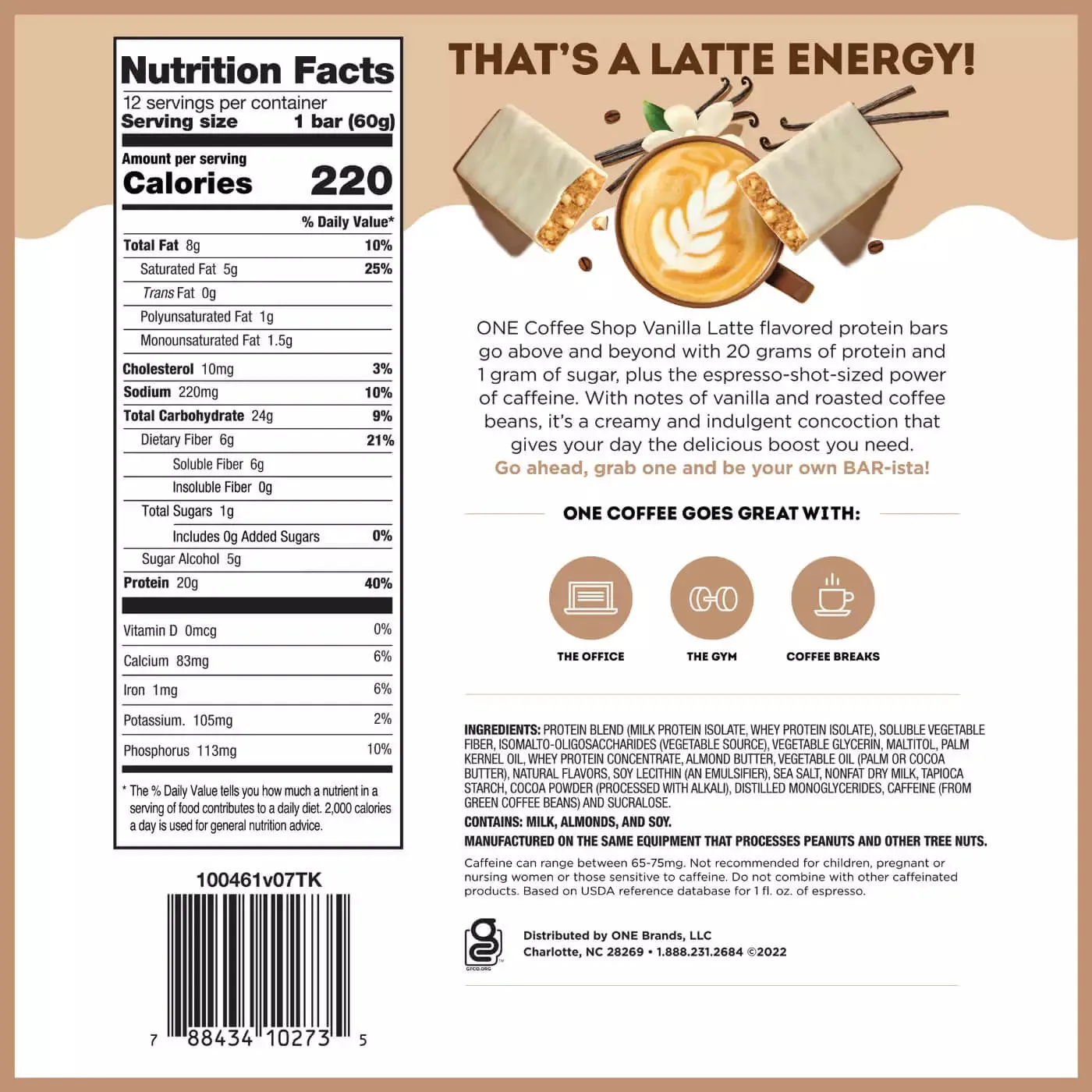 ONE Brand - COFFEE SHOP Bars