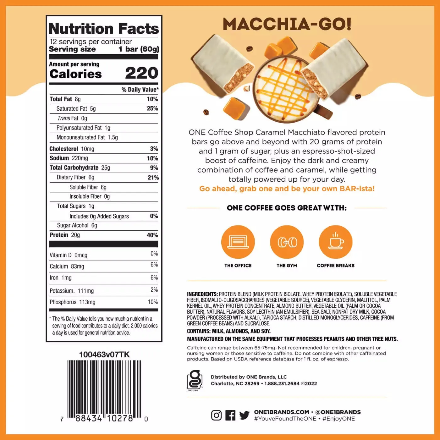 ONE Brand - COFFEE SHOP Bars