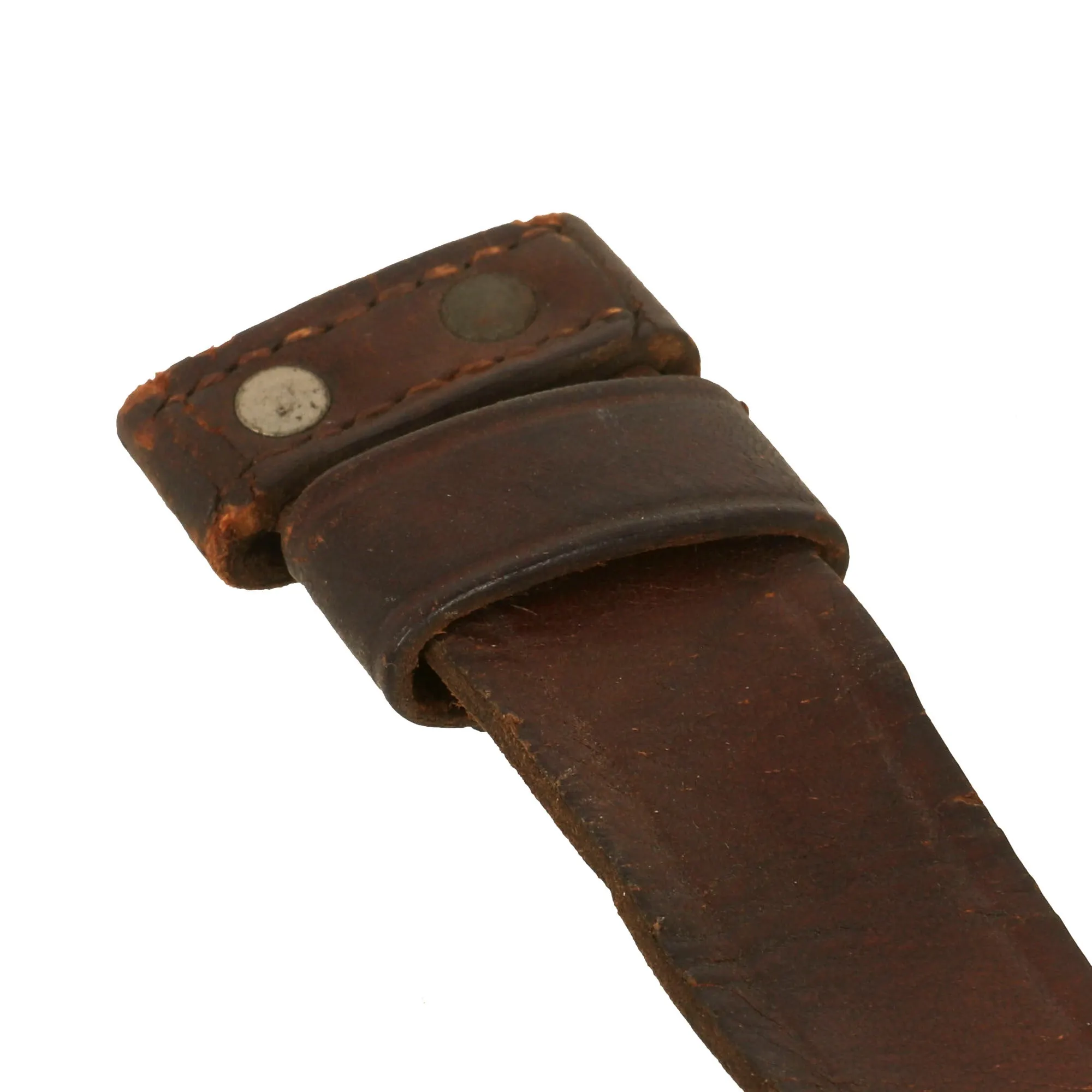 Original U.S. Civil War Excellent Musket Sling with Rare Markings by Ridabock & Co. - 39½” Long