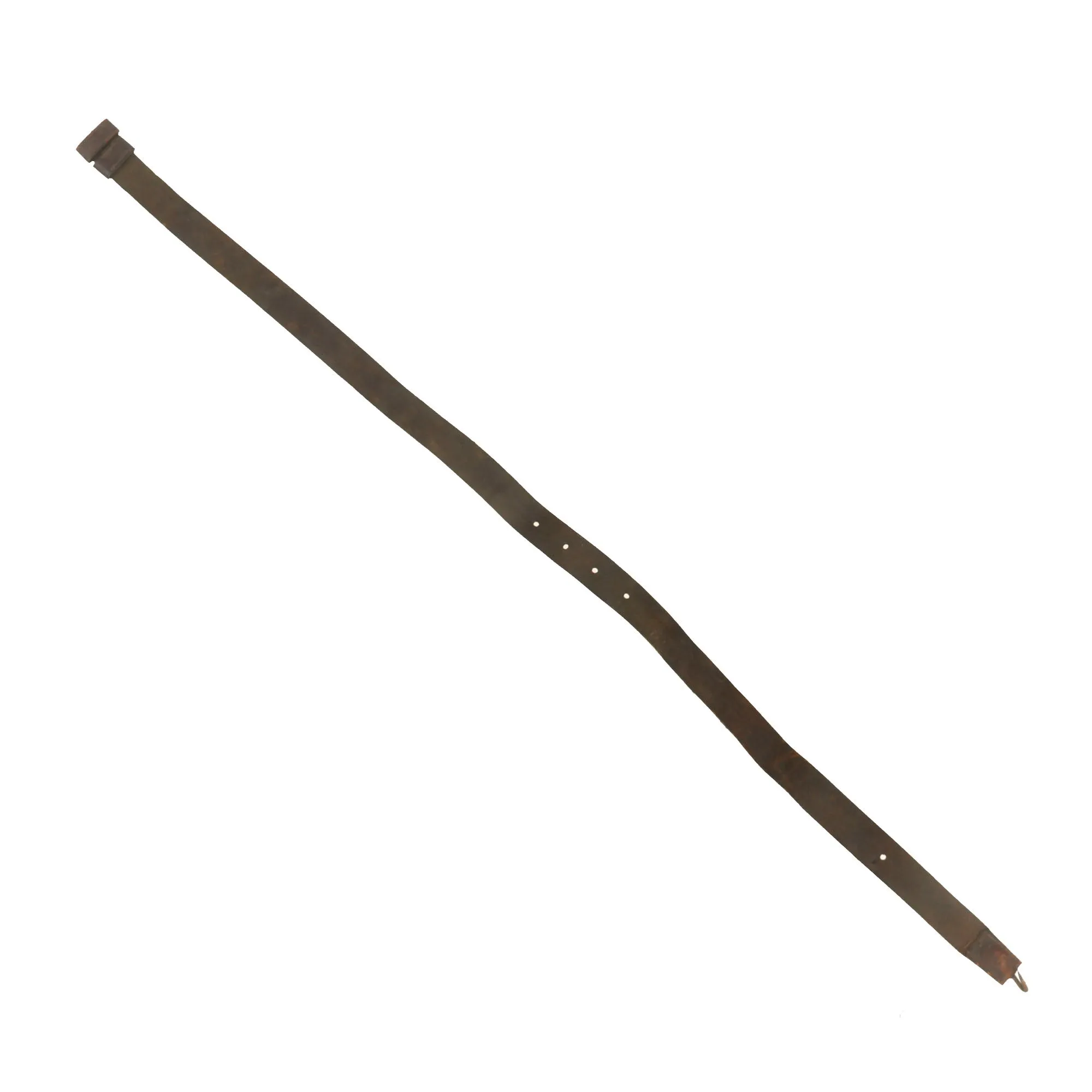 Original U.S. Civil War Excellent Musket Sling with Rare Markings by Ridabock & Co. - 39½” Long
