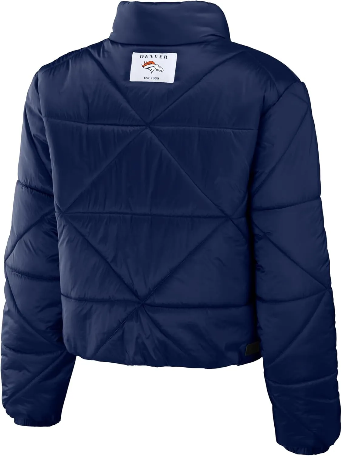 WEAR by Erin Andrews Women's NFL Cropped Puffer Full-Zip Jacket