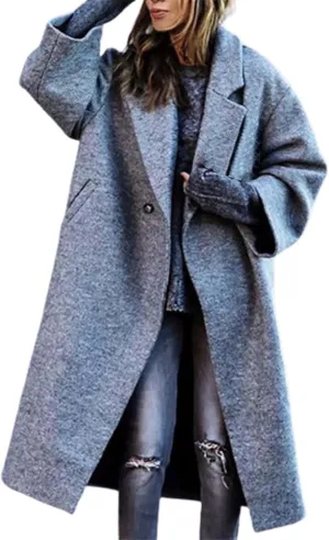 Women's Coats Basic Long Jacket Coat Coat Trench Long Jacket Ladies Slim Long Belt Elegant Winter Coats for Women